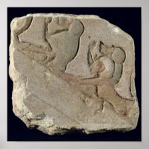 Amenophis IV  with baboons, New Kingdom Posters
