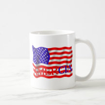 AMER CIA flag design (America) Mug