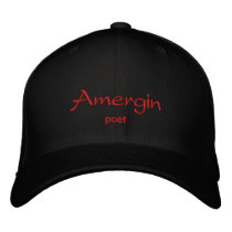 Amergin Name Cap / Hat embroidered hats