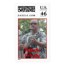 Ameri-Tomato, ToMaTo FrYdAy postage by arossman Ameri-Tomato, ToMaTo FrYdAy postage