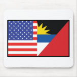 America Antiqua Barbuda Mouse Mat