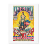 America Baking Powder Post Cards