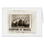 America Baseball Champions 1865 Greeting Cards