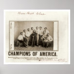 America Baseball Champions 1865 posters