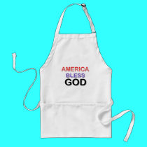 America Bless God aprons