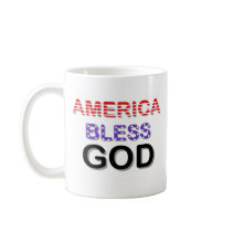 America Bless God mugs