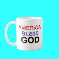 America Bless God mugs