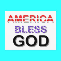 America Bless God postcards