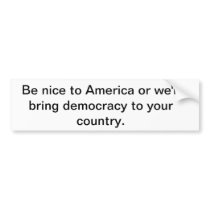 America Bumper Sticker