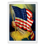America ! greeting cards