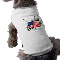 America Pet Tee
