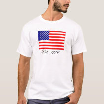 America, Est. 1776 t-shirts by BEHR America, Est. 1776 t-shirts