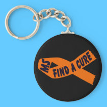 AMERICA, Find a cure ~ MS Keychain keychains