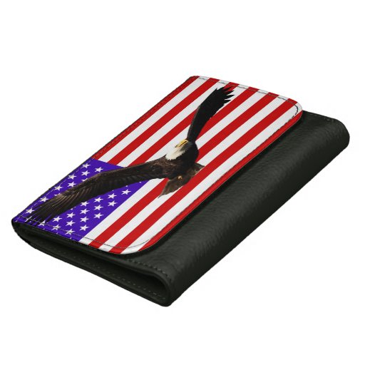 America flag American USA Wallet For Women Zazzle