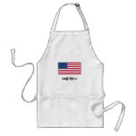 America Flag Apron
