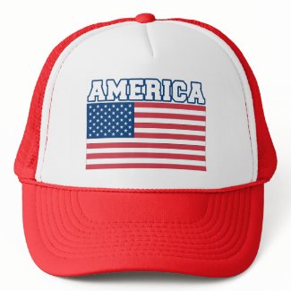 America Flag hat