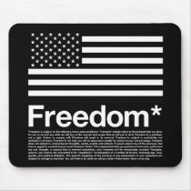 America: Freedom terms and conditions mousepads by strk3 America: Freedom terms and conditions mousepads