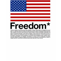 America: Freedom terms and conditions t-shirts by strk3 America: Freedom terms and conditions t-shirts