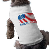 America, Fuck Yeah pet clothing by BoogieMonst America, Fuck Yeah pet clothing