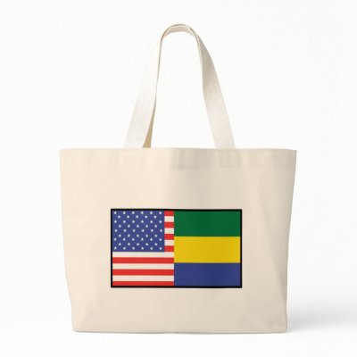 America Gabon Tote Bag by mariabellimages