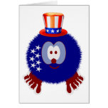 America Hat Pom Pom Pal Card