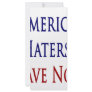 America Haters Leave Now Personalized Rack Card