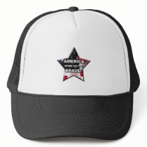 America Home of The Brave Hats