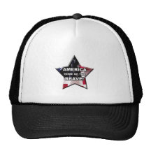 America Home of The Brave Hats