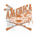 America, Home of the Brave T-shirt