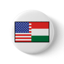 America Hungary Button