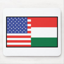 America Hungary Mouse Pad