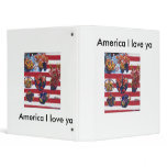 America I Love Ya  Marcoart Binders