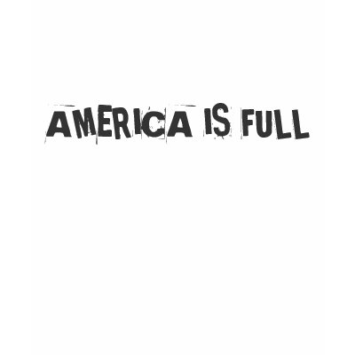 AMERICA IS FULL SHIRTS by irockmyvoice