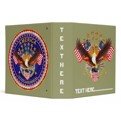America Is Not Forgotten Please See Notes 3 Ring Binder by SpiritOfAmerica