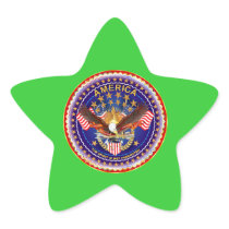 America Is Not Forgotten Star Only See Notes Star Stickers