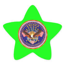 America Is Not Forgotten Star Only See Notes Sticker
