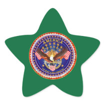 America Is Not Forgotten Star Only See Notes Star Sticker