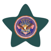 America Is Not Forgotten Star Only See Notes Sticker