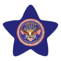 America Is Not Forgotten Star Only See Notes Stickers