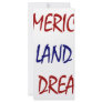 America Land Of Dreams Customized Rack Card