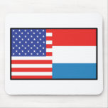 America Luxemborg Mouse Pad