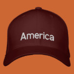 AMERICA (MOJISOLA A ONIFADE) embroidered hats