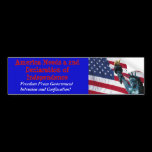 America needs a 2nd declaration of Independence bumper stickers