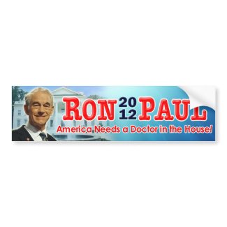 America Needs a Doctor in the House! bumpersticker