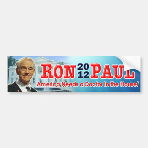 America Needs a Doctor in the House! Bumper Sticker