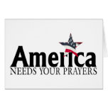 America Needs Your Prayers Cards