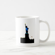America Patriotic Statue of Liberty American Flag Mug