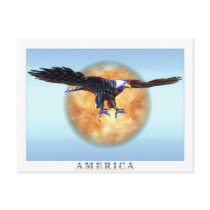 America postcards