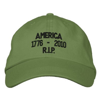 america r.i.p. embroidered hats by LIBERTYWATCH
