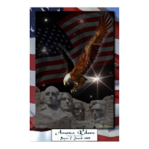 America Reborn Patriotic Bryan C. Smoak Artwork posters